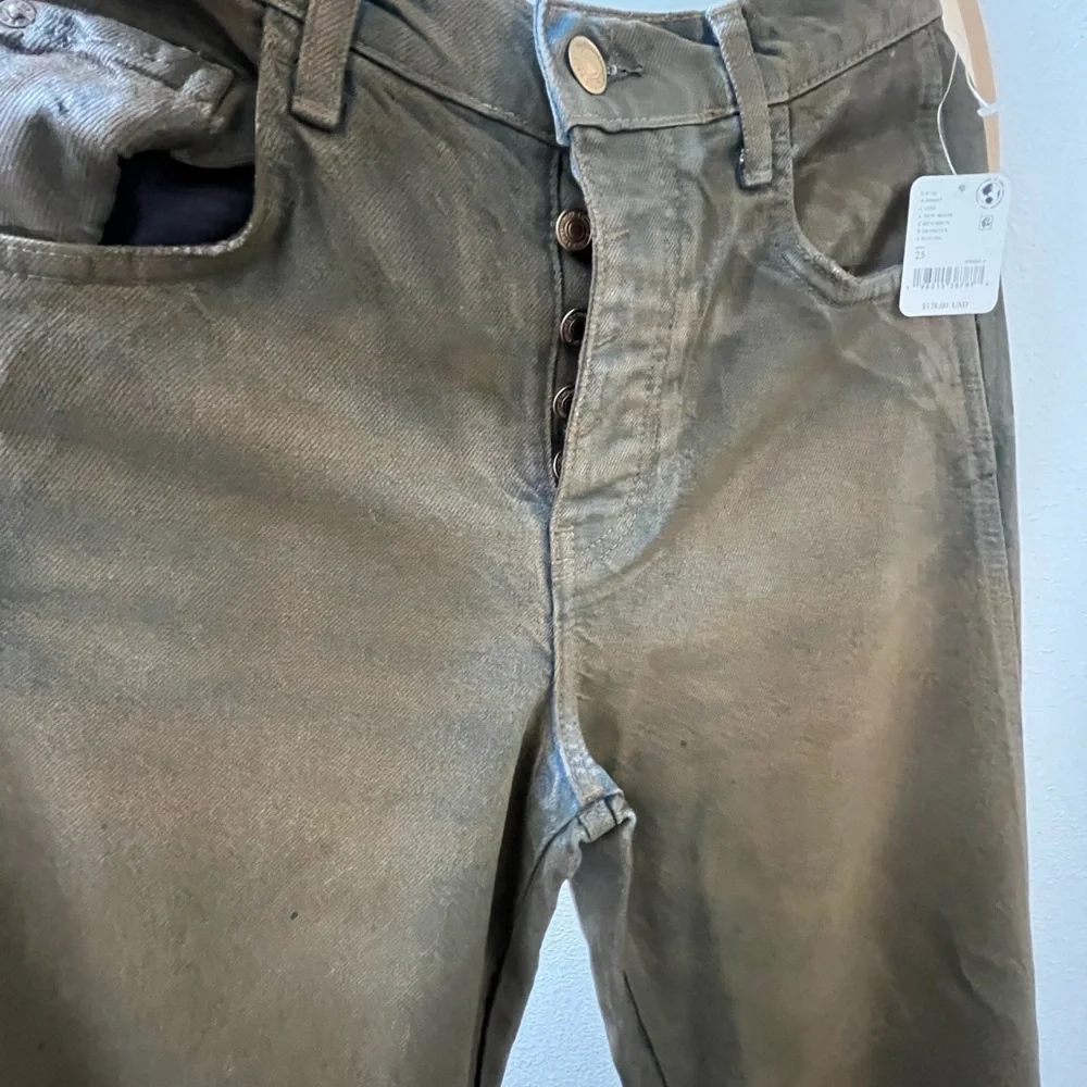 Free People Barrel Jeans Size 25 - Picture 2 of 3